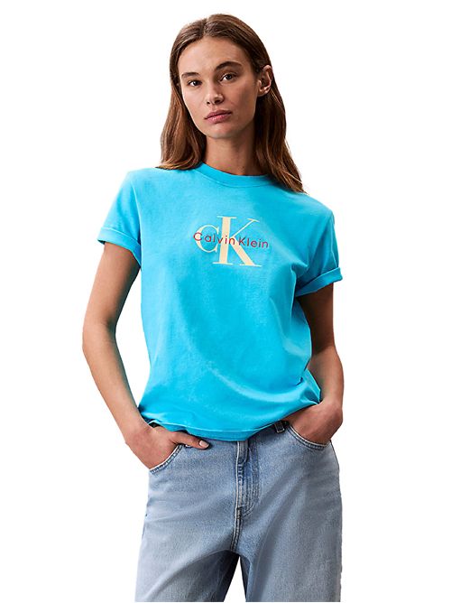 CALVIN KLEIN Logo Monogram T-shirt CALVIN KLEIN | LV047B865GXF7